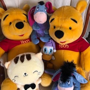 winnie the pooh stuffed animal collection